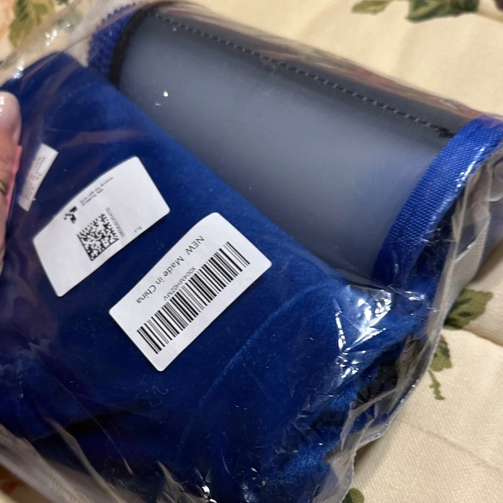 Colorful Blue Dog Recovery Collar